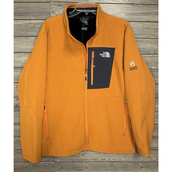 The North Face Other - North Face Jacket Mens XL Orange Bionic Fleece Lined Softshell Summit Series